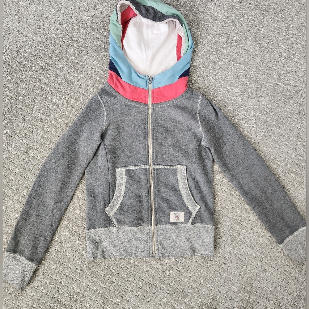 True Religion zip-up‎ Hooded sweatshirt jacket size small